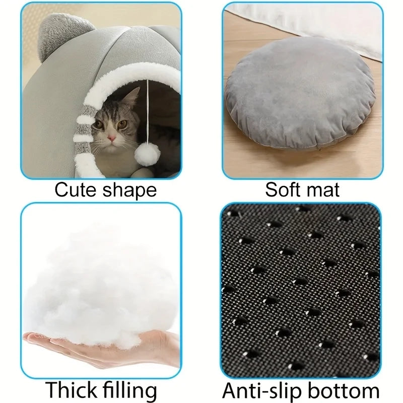 Pluche Overdekte Kattenmand